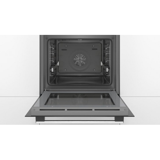 Bosch HBG5370S0 oven 71 L 3400 W A Black, Stainless steel