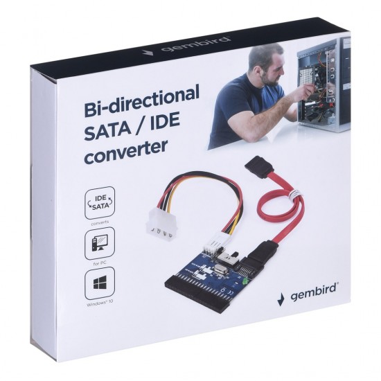 Gembird Bi-directional SATA/IDE converter interface cards/adapter Internal