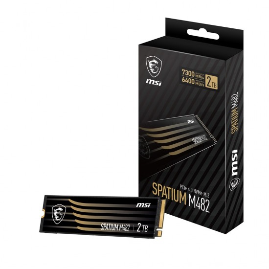 MSI SPATIUM M482 M.2 2 TB PCI Express 4.0 3D NAND NVMe