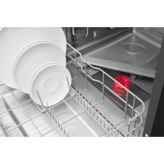 Freestanding dishwasher AMICA DFM66C8EOIBH black