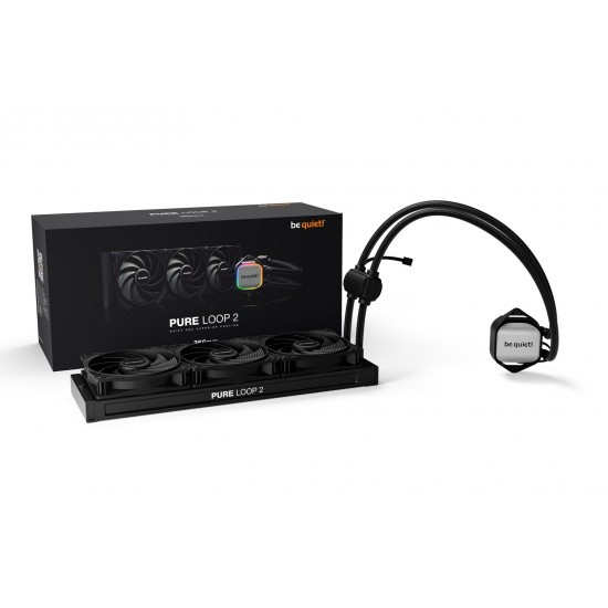 be quiet! Pure Loop 2 | 360mm Processor All-in-one liquid cooler 12 cm Black 1 pc(s)