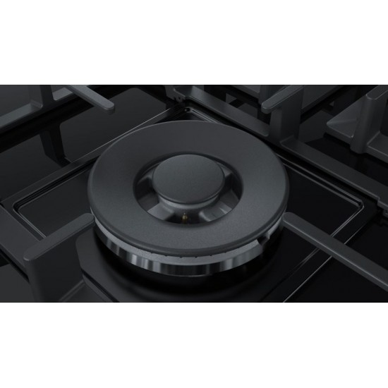 Bosch Serie 6 PPS9A6B90 hob Black Built-in Gas 5 zone(s)