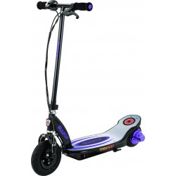 Razor PowerCore E100 Aluminium 18 km/h Aluminium, Black, Purple