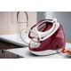 Tefal GV9220 steam ironing station 2600 W Durilium AirGlide Autoclean soleplate Burgundy, White