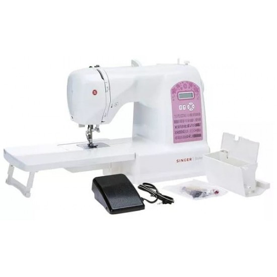 Singer C430 sewing machine, electronic, white