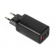 iBOX C-65 Black, GaN 65W universal charger