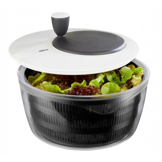 GEFU Rotare salad spinner Black, White Crank/handle