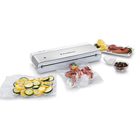 FoodSaver VS0100X vacuum sealer Silver, White