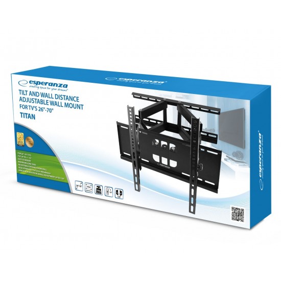 Esperanza ERW012 TV mount 26-70'' up to 55kg