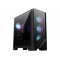 MSI MAG FORGE 320R AIRFLOW computer case Micro Tower Black, Transparent