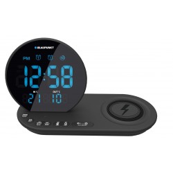 Blaupunkt CR85BK alarm clock Digital alarm clock Black