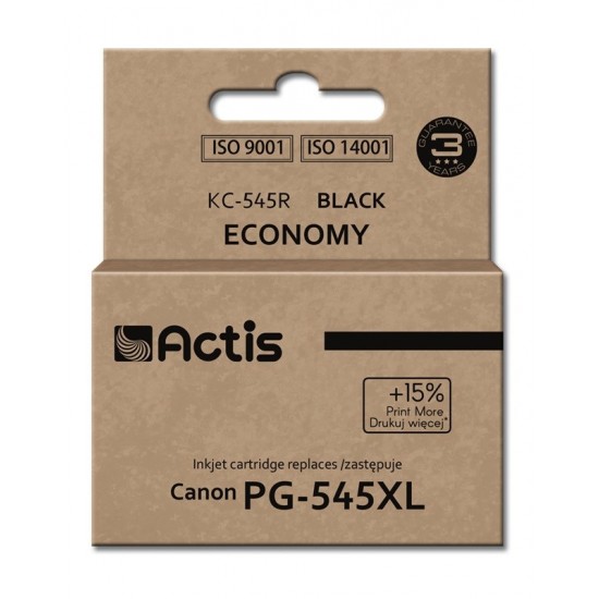 Actis KC-545R ink (replacement for Canon PG-545XL; Standard; 15 ml; black)