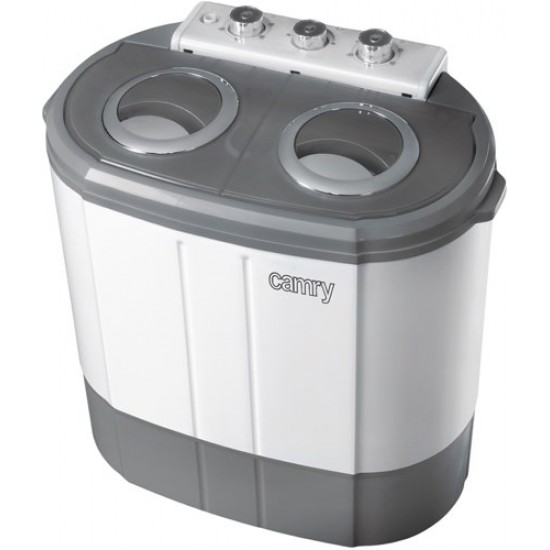 Camry Premium CR 8052 washing machine Top-load 3 kg Grey, White