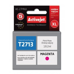 Activejet AE-27MNX Ink cartridge (replacement for Epson 27XL T2713; Supreme; 18 ml; magenta)