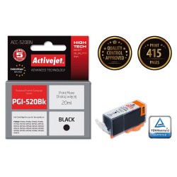 Activejet ACC-520BN Ink cartridge (replacement for Canon PGI-520BK; Supreme; 20 ml; black)