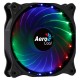 Aerocool COSMO12FRGB PC Fan 12cm LED RGB Molex Connector Silent Black