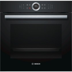 Bosch Serie 8 HBG635BB1 oven 71 L A+ Black, Stainless steel