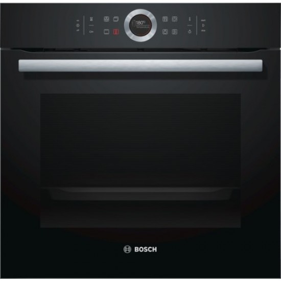 Bosch Serie 8 HBG635BB1 oven 71 L A+ Black, Stainless steel