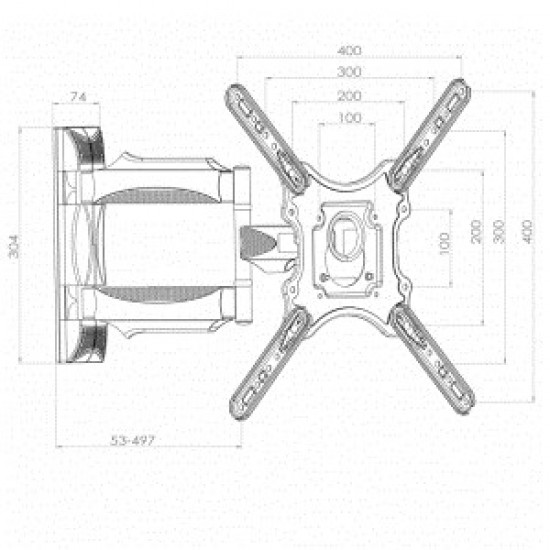 LED/LCD TV MOUNT 23-52