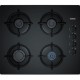 Siemens EO6B6PB10 hob Black Built-in Gas 4 zone(s)