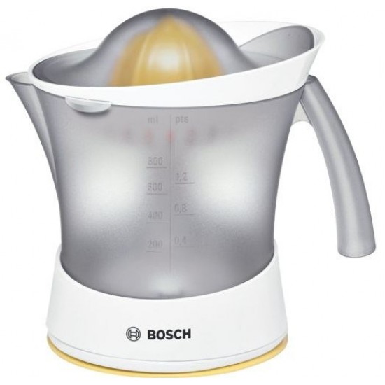 Bosch MCP3500 electric citrus press 0.8 L 25 W White, Yellow