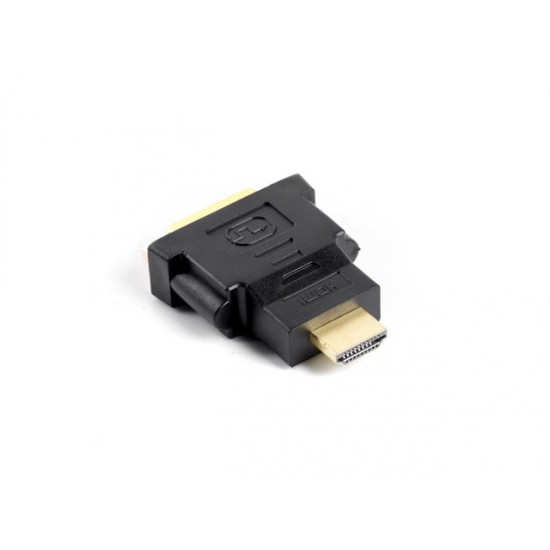 Lanberg AD-0014-BK cable gender changer HDMI DVI-D (F) (24 + 5) Black