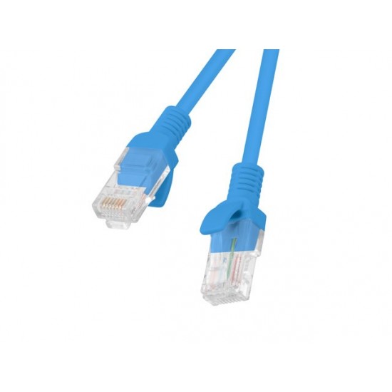 Lanberg PCU5-10CC-0050-B networking cable Blue 0.5 m Cat5e U/UTP (UTP)