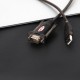 UNITEK Y-105 serial cable Black 1.5 m USB Type-A DB-9