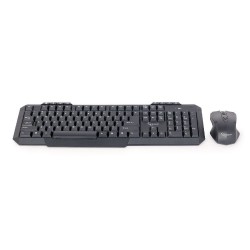 Gembird KBS-WM-02 keyboard Mouse included RF Wireless QWERTY US English Black