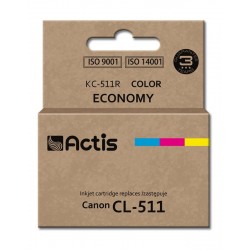 Actis KC-511R ink (replacement for Canon CL-511replacement; Standard; 12 ml; color)