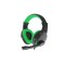 GENESIS ARGON 100 Headset Wired Head-band Gaming Black, Green