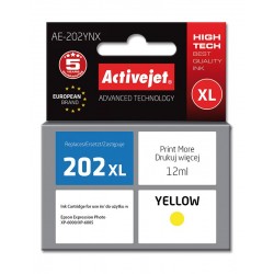 Activejet AE-202YNX ink (replacement for Epson 202XL H44010; Supreme; 12 ml; yellow)