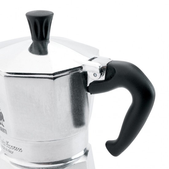 Bialetti Moka Express Moka pot 0.3 L Aluminium, Black