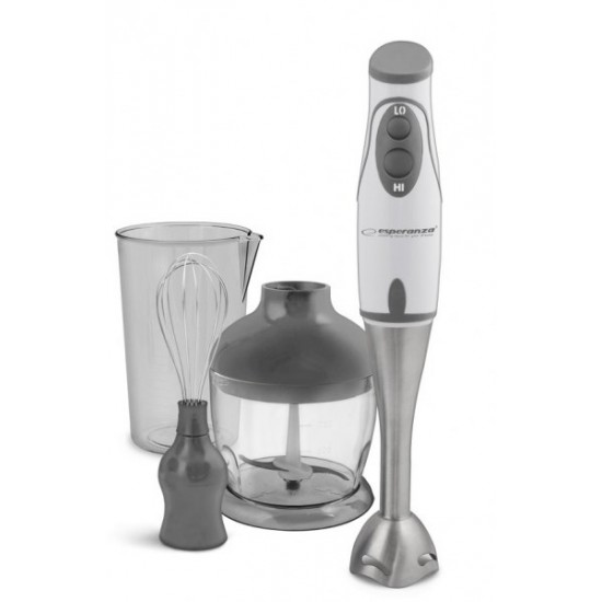 Esperanza EKM003E blender 0.75 L Immersion blender 450 W Grey, White