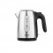 Adler AD 1273 electric kettle 1 L 1200 W Black, Hazelnut, Stainless steel