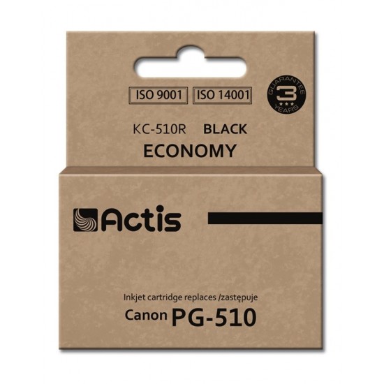 Actis KC-510R ink (replacement for Canon PG-510; Standard; 12 ml; black)