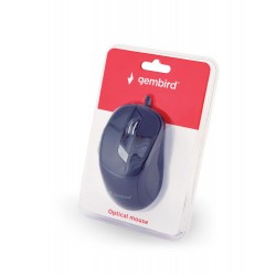 Gembird MUS-4B-02 mouse Right-hand USB Optical 1200 DPI