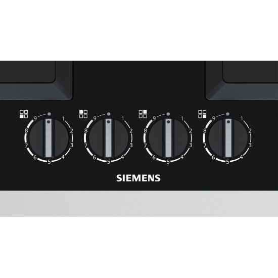 Siemens EP6A6PB20 hob Black Built-in Gas 4 zone(s)