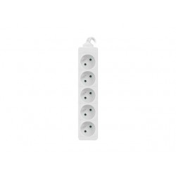 LANBERG POWER STRIP 1.5M WHITE, 5X 230V PL