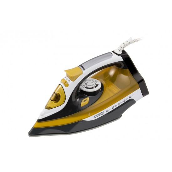 Camry CR 5029 iron Steam iron Black,Yellow 2400 W