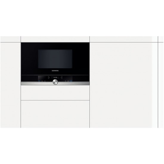 Siemens BF634RGS1 microwave Built-in 21 L 900 W Black, Silver