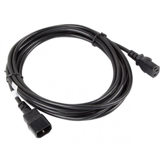 LANBERG POWER CABLE EXTENSION C13->C14 5M