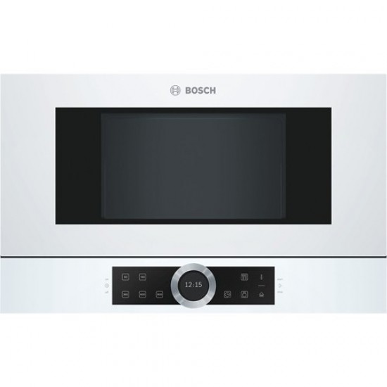 Bosch Serie 8 BFR634GW1 microwave Built-in Solo microwave 21 L 900 W White