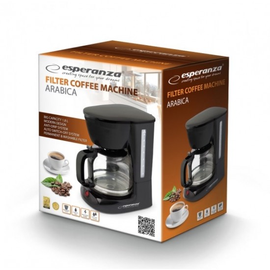 Esperanza EKC005 coffee maker Drip coffee maker 1.8 L