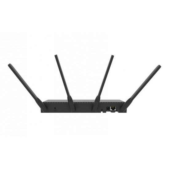 Mikrotik RB4011iGS+5HacQ2HnD-IN wireless router Gigabit Ethernet Dual-band (2.4 GHz / 5 GHz) Black