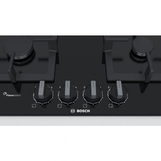 Bosch Serie 6 PPP6A6B20 hob Black Built-in Gas 4 zone(s)