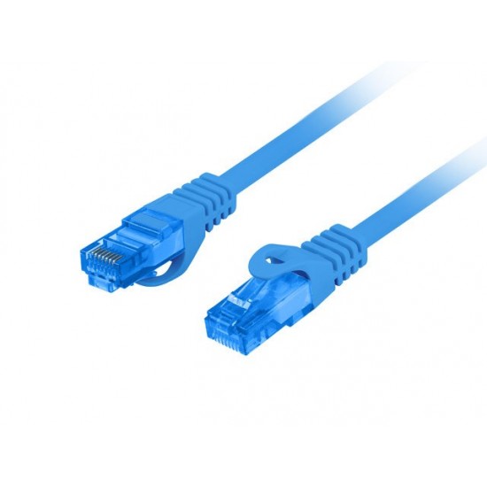 LANBERG PATCHCORD S/FTP CAT.6A 10M BLUE LSZH