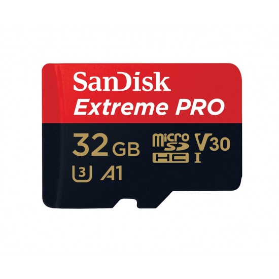 Sandisk Extreme Pro memory card 32 GB MicroSDHC Class 10 UHS-I