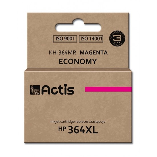 Actis KH-364MR ink (replacement for HP 364XL CB324EE; Standard; 12 ml; magenta)