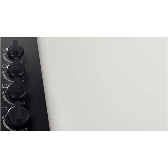 Bosch POP6B6B10 hob Black Built-in Gas 4 zone(s)